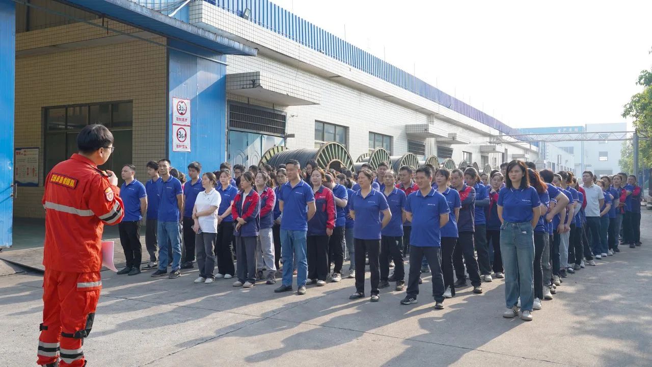 2025年湘聯(lián)電纜消防綜合演習順利舉行！